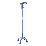 Quadripod Stick (Aluminium Height Adjustable)