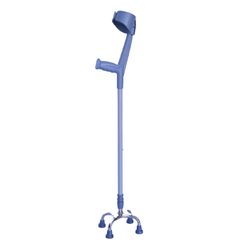 Elbow Crutch with Quadripod
